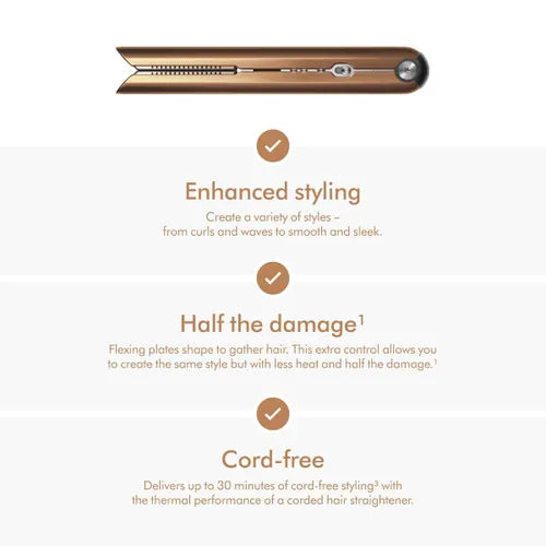 Dyson Corrale™ straightener with Intelligent Heat Control