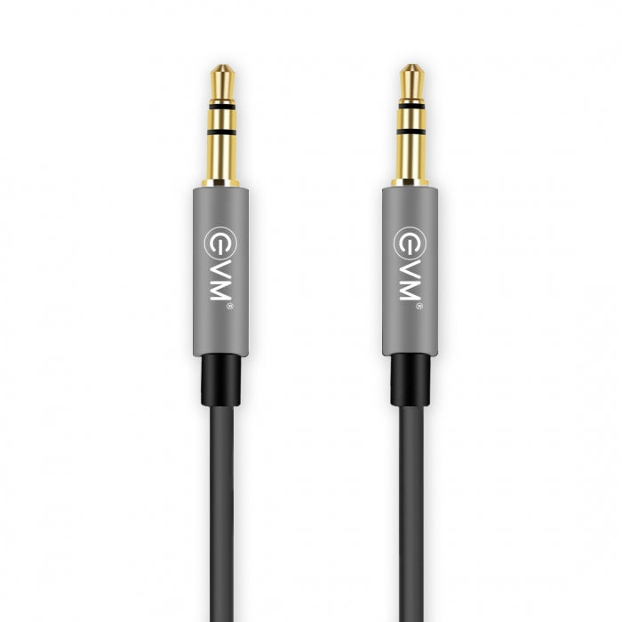 EVM AUX Cable – 3.5mm Male to Male Audio Cable for Car, Speaker & Mobile