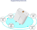 Stuffcool Flow Quick2 22.5W Charger – Universal Fast Charging Adapter