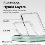 SPACEthing Samsung Flip7 Clear Case – Transparent Protective Cover