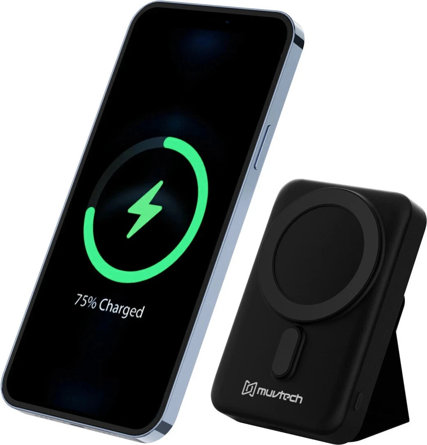 Muvtech AirMag Go 10000mAh Magnetic Wireless Power Bank