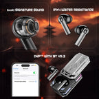 boAt Immortal Katana Blade 2.0 Gaming True Wireless Earbuds (Gray)