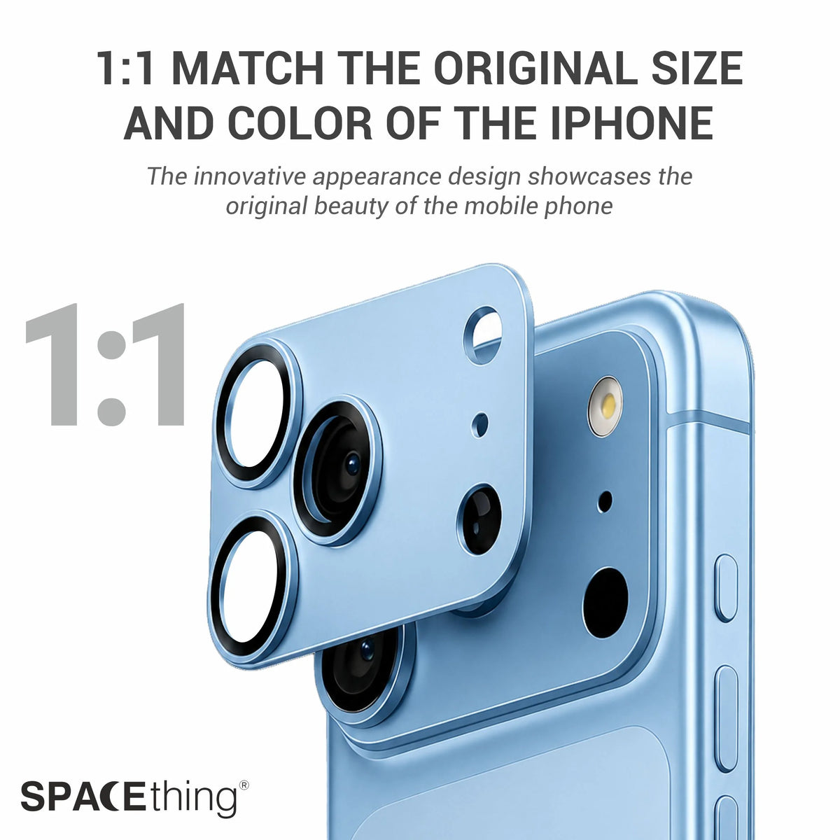 SPACEthing Titan Metal Lens Module Protection Guard for iPhone 18 Pro