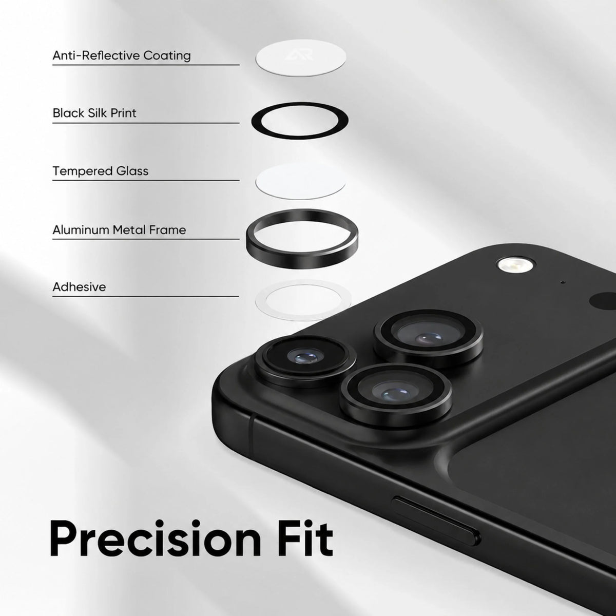SPACEthing Titan Camera Lens Protector for iPhone 18 Pro /18 Pro Max