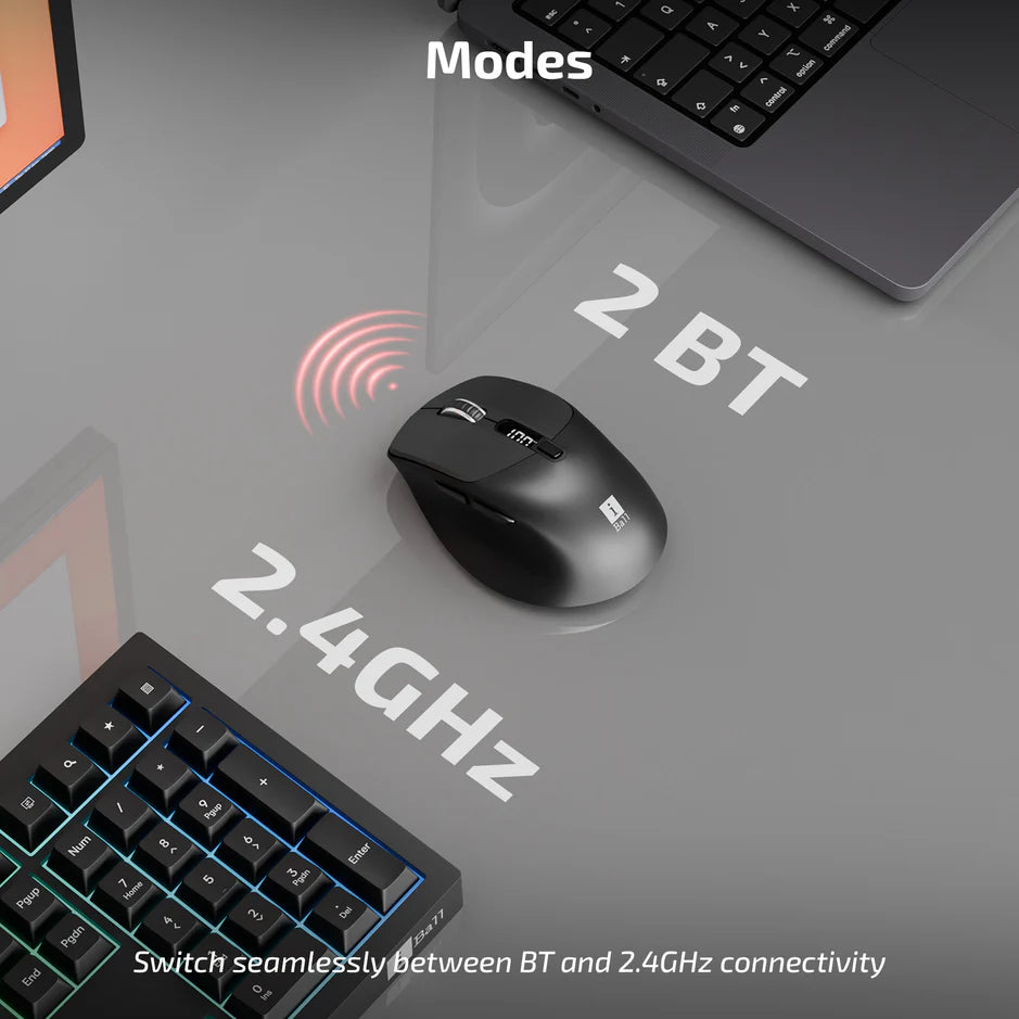 iBall GLIDR S300 Wireless Mouse Black
