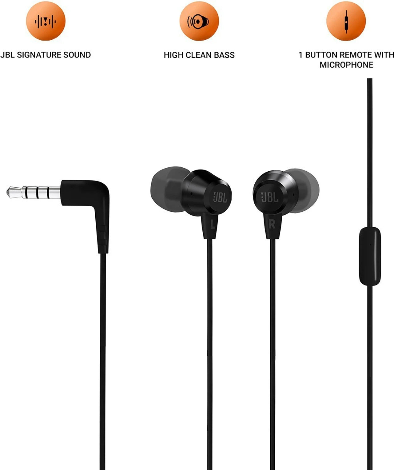 JBL Tune 50HI In-Ear Wired Earphones