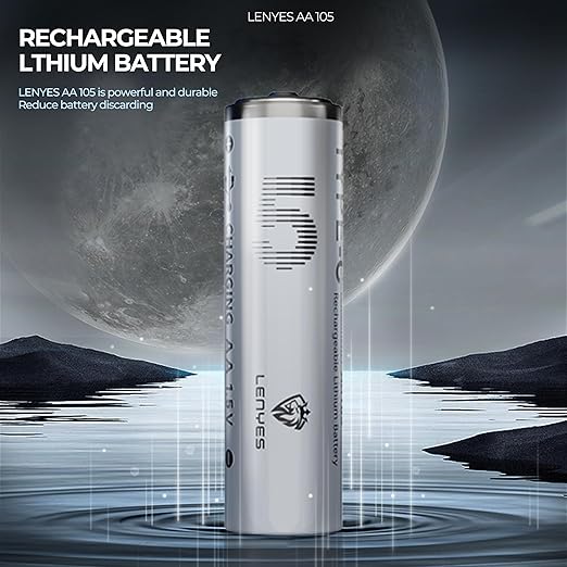 Lenyes AA105 USB Type-C Rechargeable AA Battery