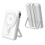 SPACEthing Luzern 10000mAh MagSafe Wireless Power Bank White
