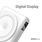 SPACEthing Luzern 10000mAh MagSafe Wireless Power Bank White
