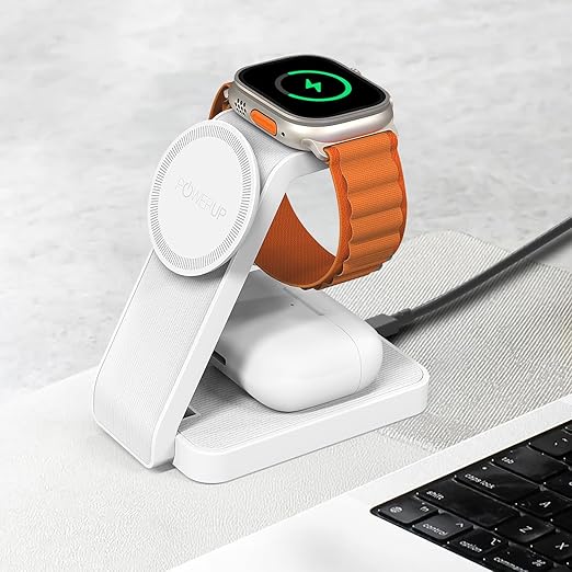 GRIPP PowerUp Wireless 3-in-1 Charger – Magnetic Fast Wireless Charging Station