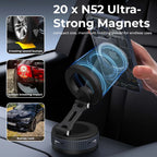UltraProlink Magneto UM1226 – Magnetic Car Mount with Vacuum Grip