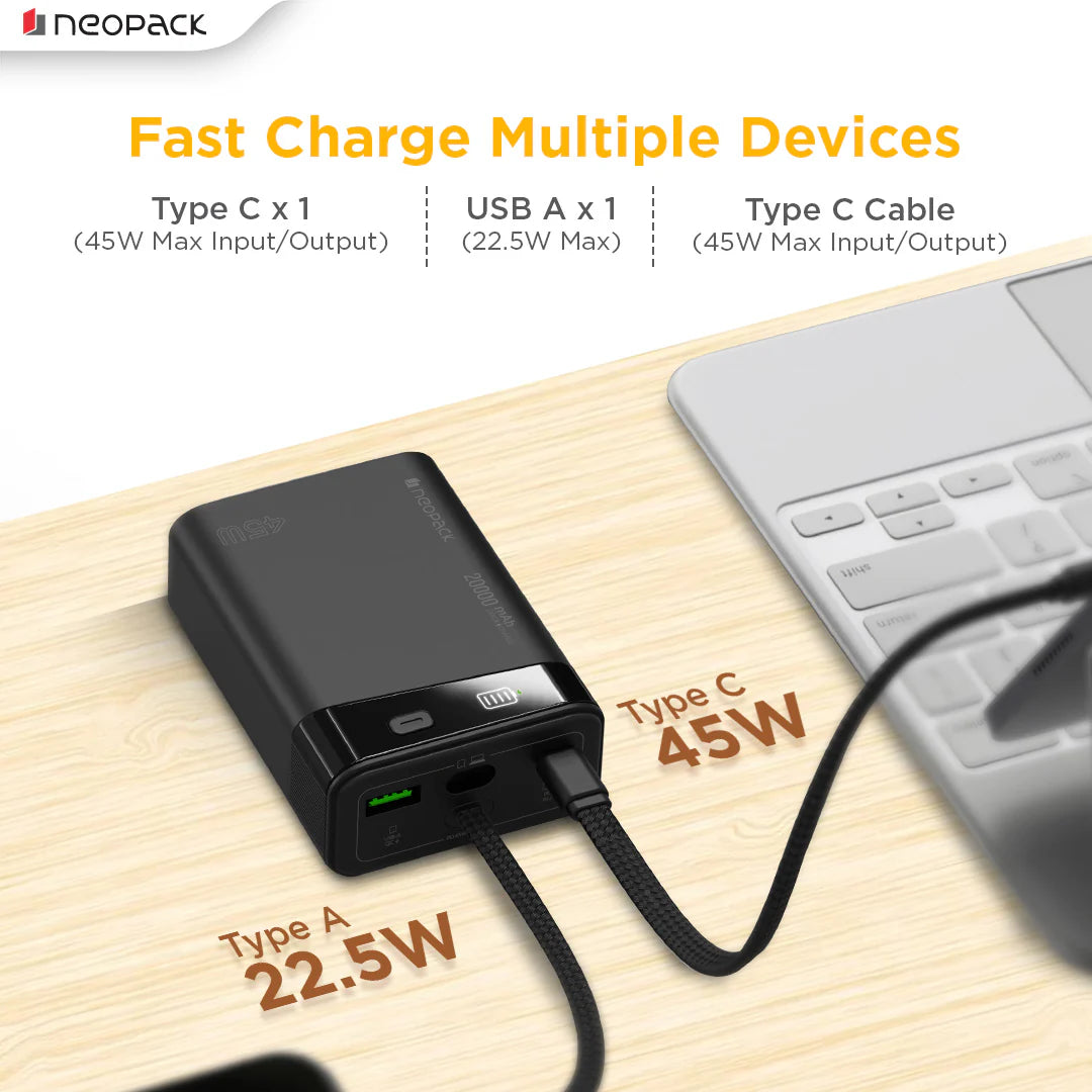 Neopack Maxim Power Boost 20000mAh 45W Power Bank