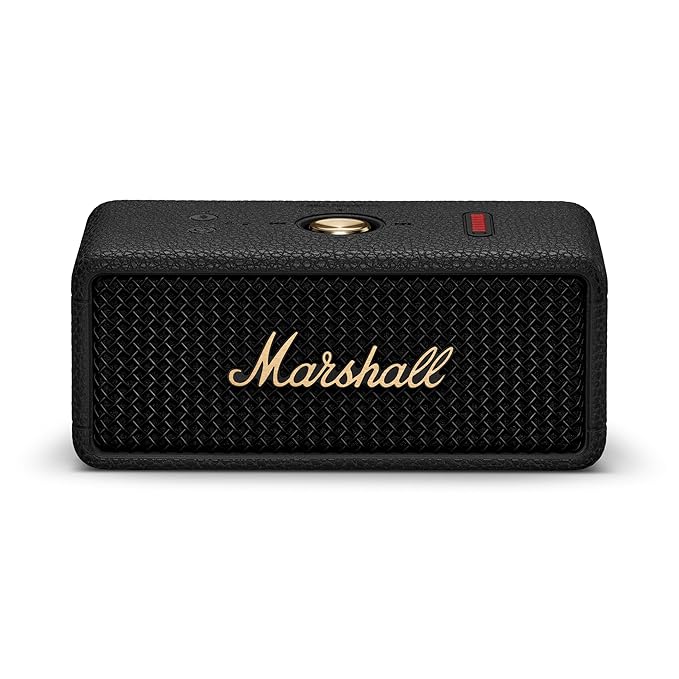 Marshall Emberton III Compact Portable Bluetooth Speaker - Black