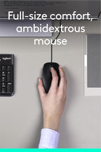 Logitech MK120 Wired Keyboard and Mouse Combo