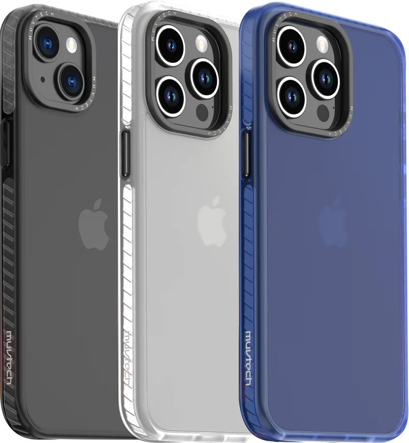 Muvtech Protective Case for iPhone 15 Pro