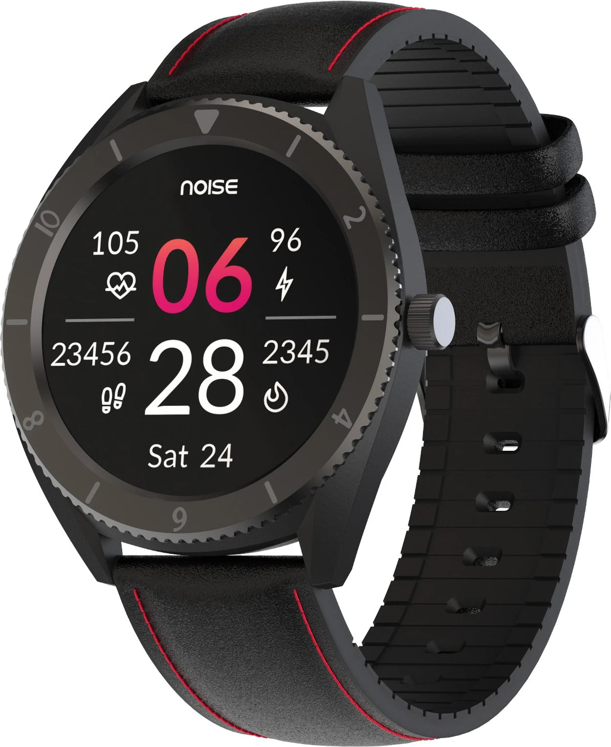 NoiseFit Endure Smartwatch Leather