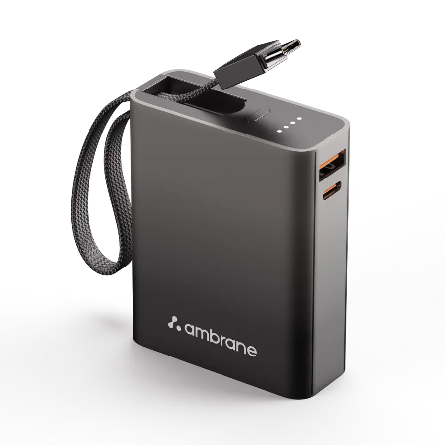 Ambrane NanoCharge 11 10000mAh Power Bank Black