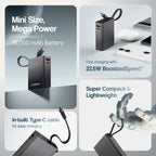 Ambrane NanoCharge 11 10000mAh Power Bank Black