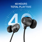 boAt Rockerz Zen ANC Bluetooth Wireless Headphones (Onyx Black)