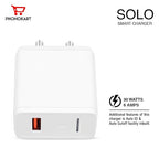 Phonokart Solo 30 Type-C Charger – 30W PD Fast Charging Adapter