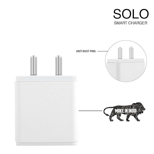 Phonokart Solo 30 Type-C Charger – 30W PD Fast Charging Adapter