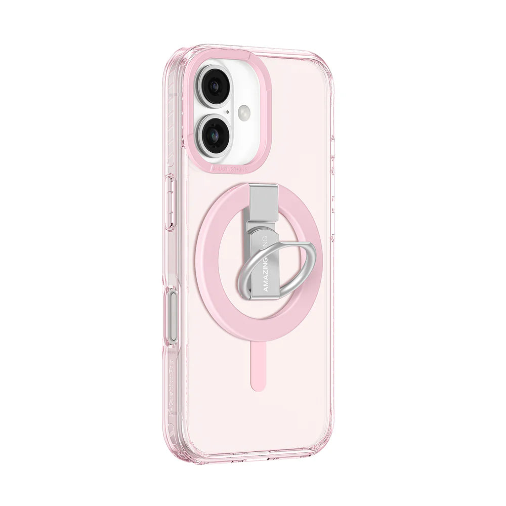 AmazingThing Minimal Drop Proof Case for iPhone 16 Pink