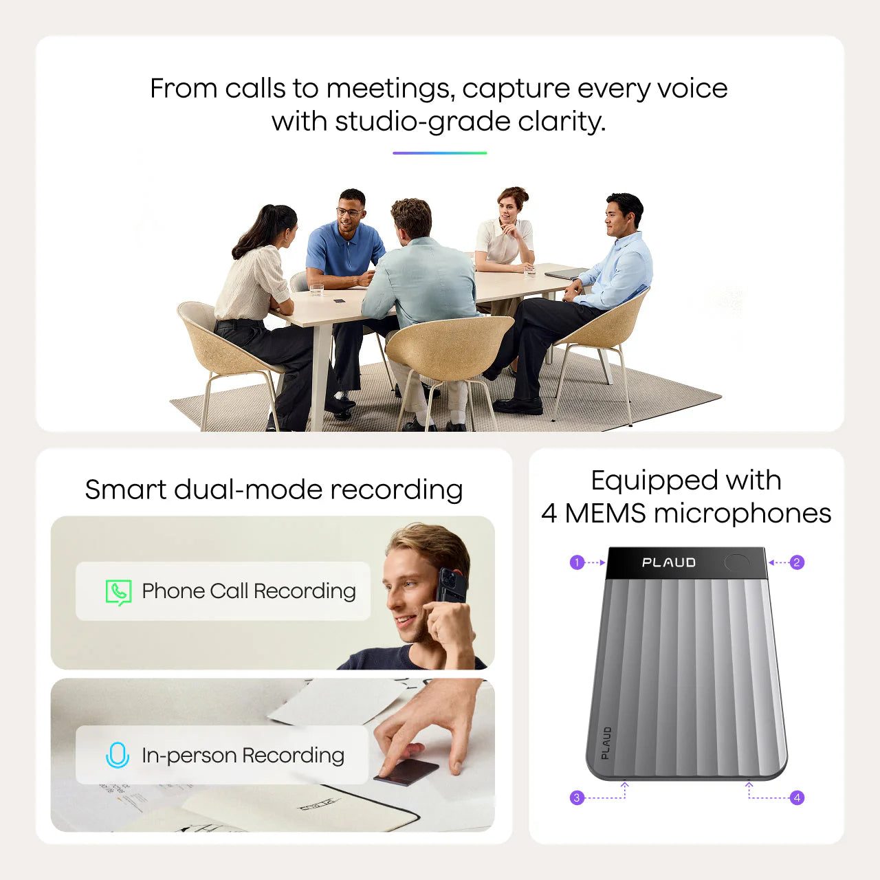 PLAUD Note Pro AI Voice Recorder