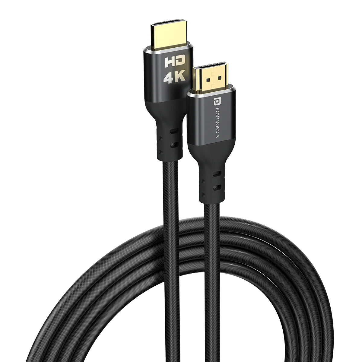 Portronics HDMI Cable – High-Speed 4K HDMI Cable for TV, Laptop, Monitor & Projector