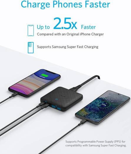 Anker PowerPort Atom III Charger – GaN Fast Charging Wall Adapter