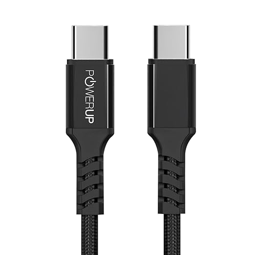 GRIPP PowerUp Type-C to Type-C 60W Cable – Fast Charging & Data Sync Cable
