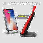 Stuffcool WC510 Qi-Certified Wireless Charger Stand (Black)