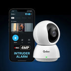 Qubo Smart Cam 360° Pro 4MP Wi-Fi Security Camera