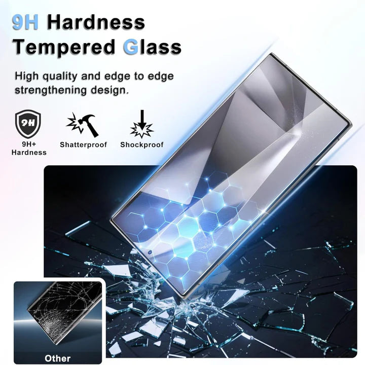 SpaceThing Tempered Glass Screen Protector for Samsung Galaxy S24 Ultra