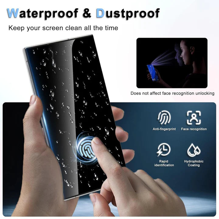 SpaceThing Tempered Glass Screen Protector for Samsung Galaxy S24 Ultra
