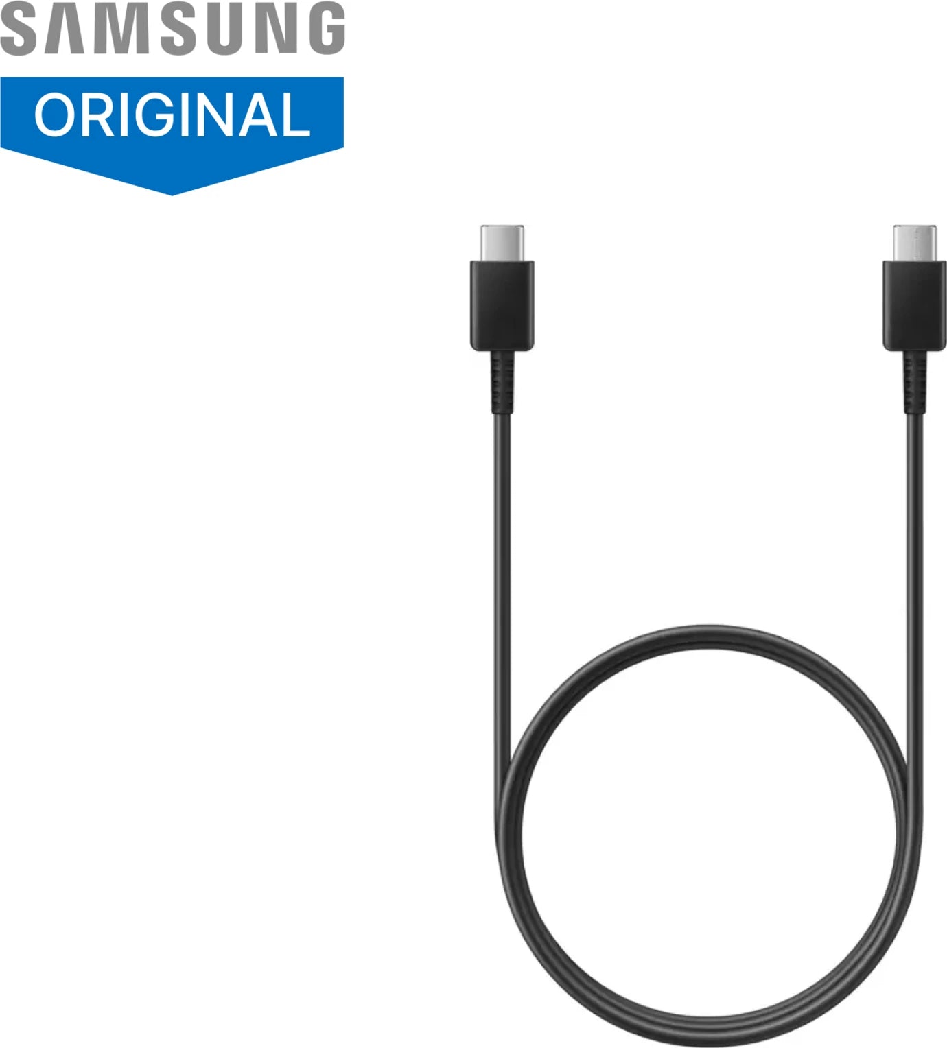 Samsung EP-DA705BBEGIN USB-C to USB-C Cable – Fast Charging Data Cable (Black)