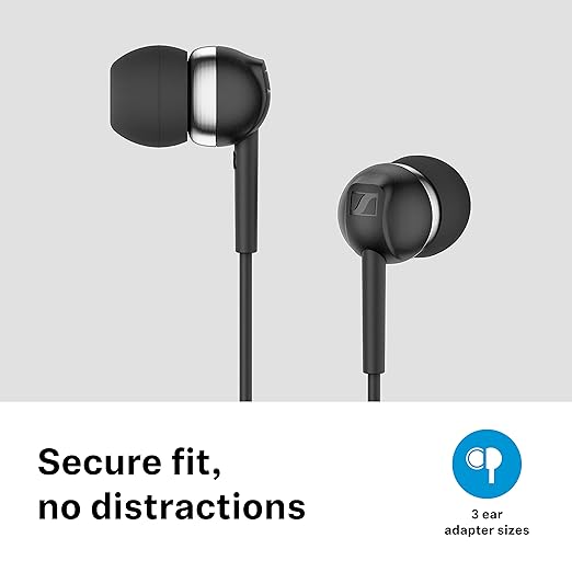 Sennheiser CX 80S USB Type-C Wired Earphones (Black)