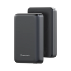 Muvtech Slim II 10000mAh Magnetic Wireless Power Bank Gray