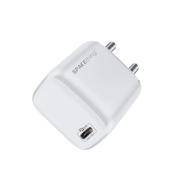 SPACEthing Omni 20W Wall Charger – White