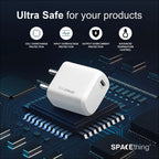 SPACEthing Omni 20W Wall Charger – White