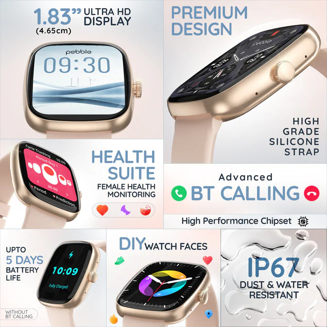 Pebble Stella Smartwatch Flamingo Pink (PFB88)