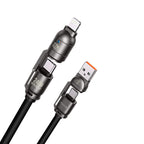 GRIPP PowerUp Stretch 4-in-1 Cable – Black
