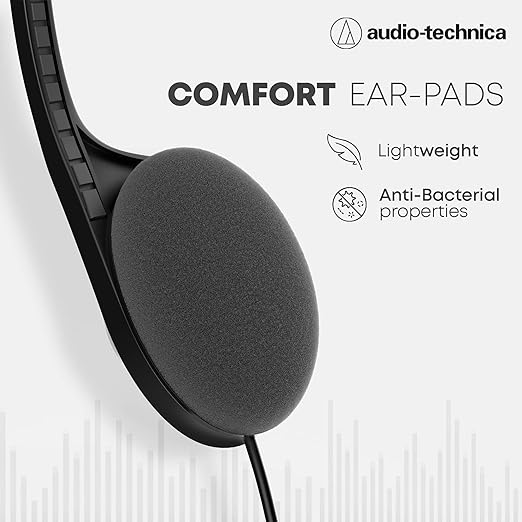Audio-Technica ATH-102USB USB Headset (Black)