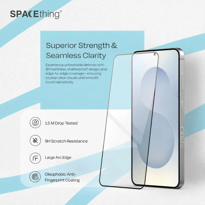SpaceThing Tempered Glass Screen Protector for Samsung Galaxy S25