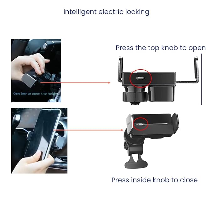 Stuffcool Tener Pro Intelligent Electric Car Mount Holder
