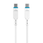 Stuffcool TUG Braided 60W USB-C to USB-C Cable White