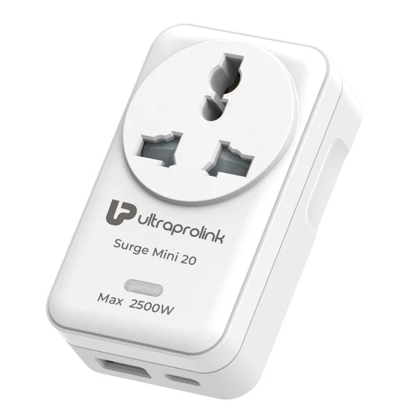 UltraProlink Surge Mini 20 UM1188 – Fast Car Charger with USB & Type-C PD