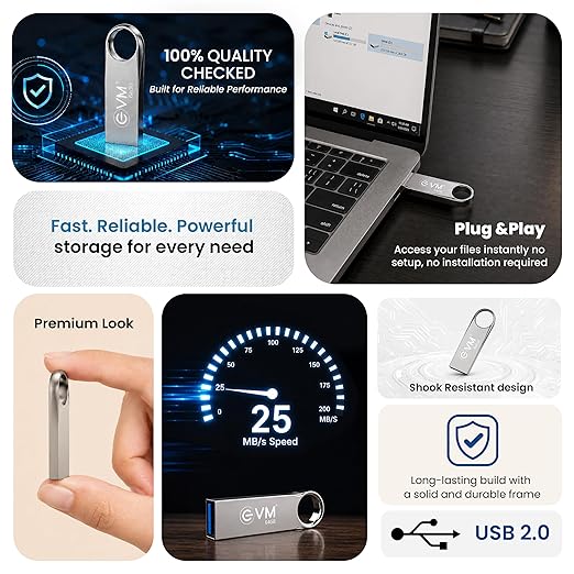 EVM EnVault 64GB USB 2.0 Pen Drive