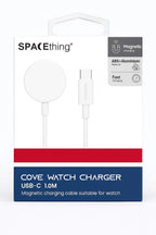 SPACEthing iWatch Cove Charger – Magnetic Fast Charging Cable (White)
