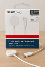 SPACEthing iWatch Cove Charger – Magnetic Fast Charging Cable (White)