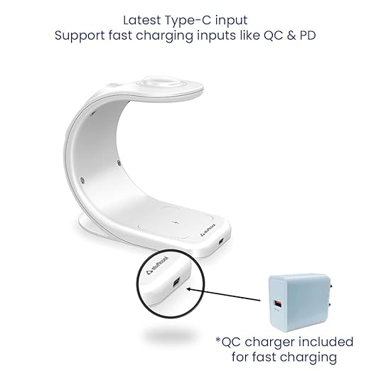 Stuffcool Wireless WC360 – 3-in-1 Magnetic Wireless Charging Station